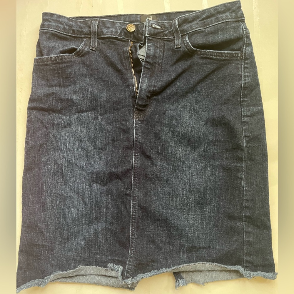 Justblack size medium blue jeans skirt